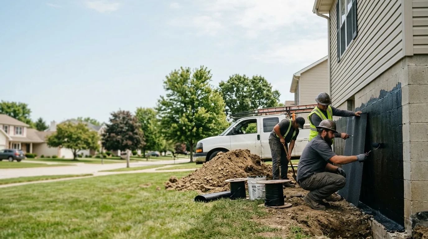 Basement Waterproofing in Bonfield, IL near me
